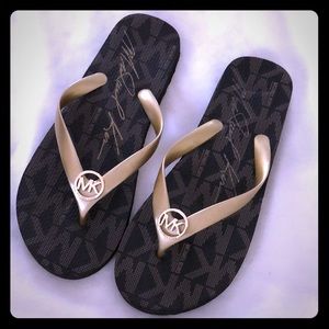 Michael Kors Flip-Flops -Size 8